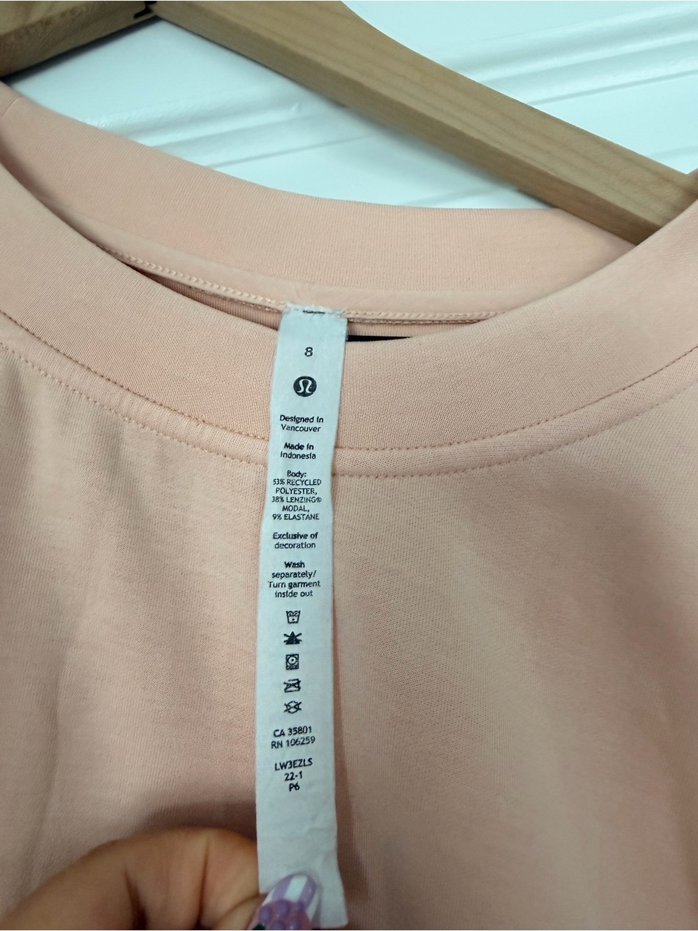 lululemon perfectly softstreme cropped crew